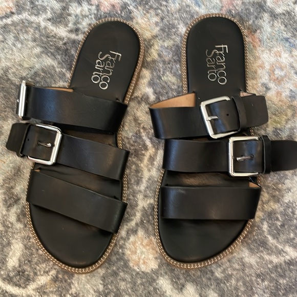 Leather Slides - Picture 2 of 8
